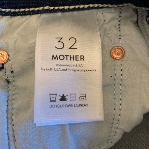 MOTHER DENIM The Weekend High Waist Flare Hem Size 32 - Picture 12 of 13